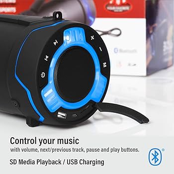 Amazon.com: BOSS Audio Systems Tube Portable Weatherproof